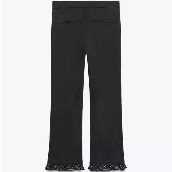 Ruffled mini flare pants - Picture 2 of 6